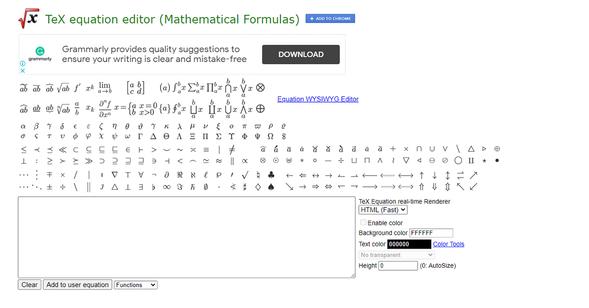 พิมพ์สมการคณิตศาสตร์ google form2